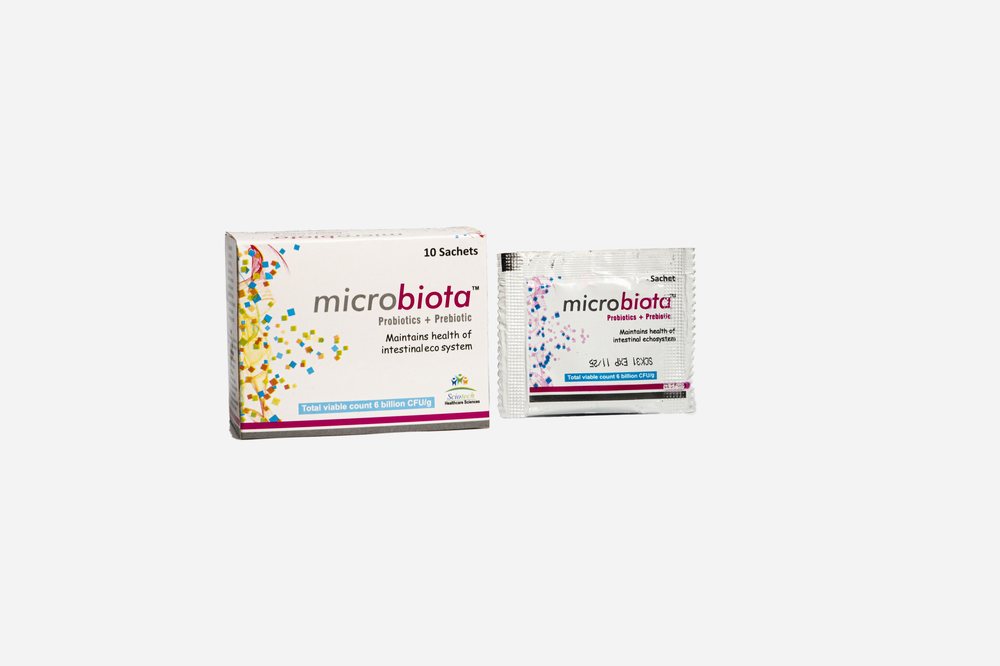 Microbiota Probiotics and Prebiotic Sachets